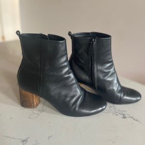 Tory Burch Black Boots, Booties. SIZE 8